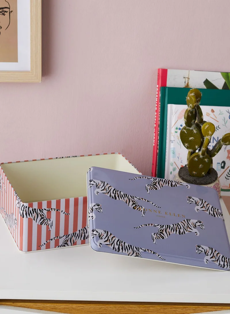 YVONNE ELLEN Set Of 2 Rectangle Storage Tins
