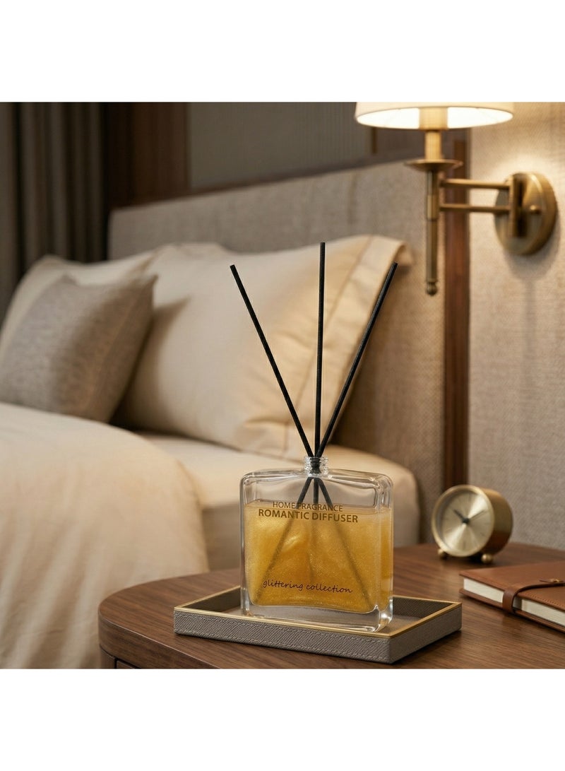 Fragrance Reed Diffusers  Osmanthus Home Fragrance as Fancy Collection with Quicksand Long Lasting 100ml - Image 2