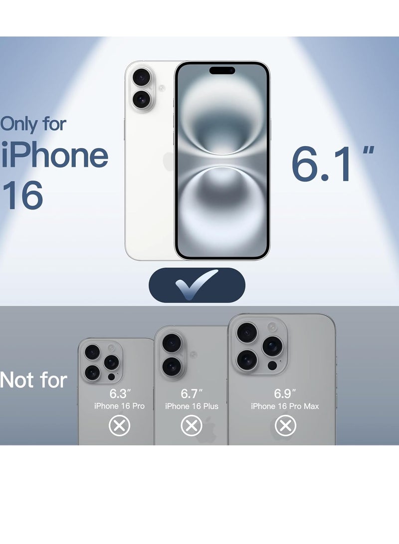 Ultra Slim (0.35mm) Case for iPhone 16 – Lightweight White Matte Finish with Full Camera Lens Protection - Image 2