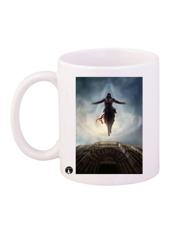 RYN Assassin's Creed Printed Coffee Mug White/Blue/Brown
