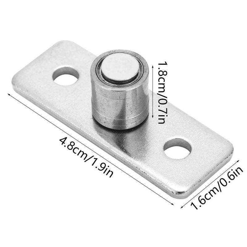 EXCLUZO Set of 2 Sliding Door Floor Guides Hardware Fittings Stainless Steel Barndoor Floor Guide Durable for Wooden Doors Sliding Doors  - Image 5