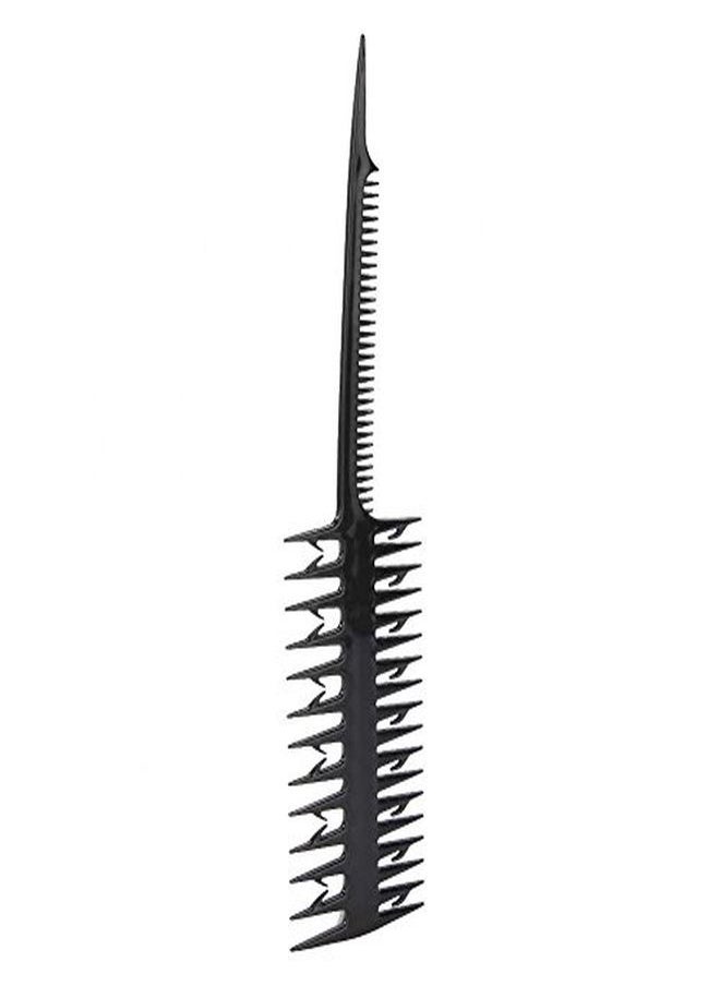 Semme Highlighting Comb, Double-Sided Comb Dyed Hair Comb For Diy Hair Style Salon Bath  - Image 3