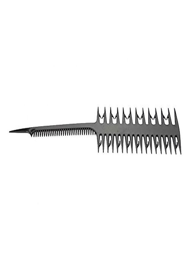 Semme Highlighting Comb, Double-Sided Comb Dyed Hair Comb For Diy Hair Style Salon Bath  - Image 2