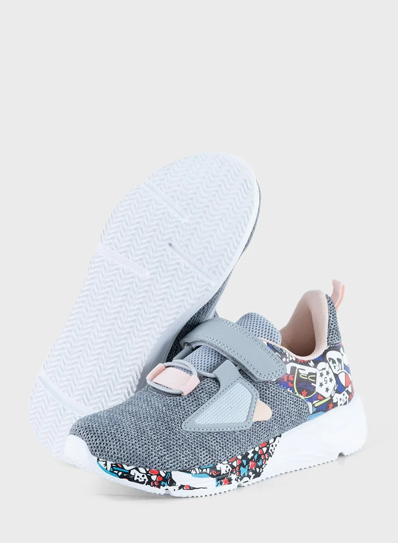 JUST KIDS BRANDS Kids Mila Velcro Sneaker