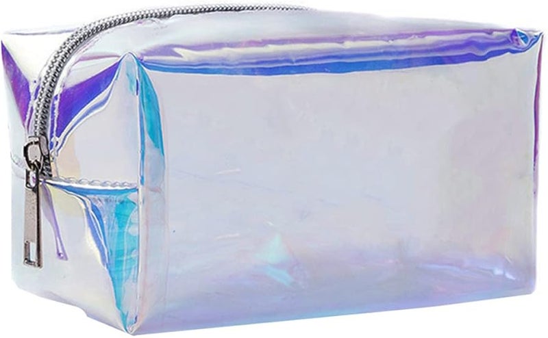Travel Toiletry Bag Cosmetic Organizer Makeup Storage Bag TPU Material Waterproof - Image 1