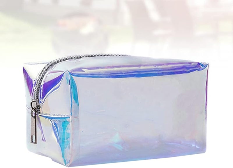 Travel Toiletry Bag Cosmetic Organizer Makeup Storage Bag TPU Material Waterproof - Image 4