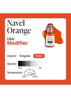 Perma Blend Luxe Lip Pigments Navel Orange 15Ml Lxno1/2-S  - Image 2