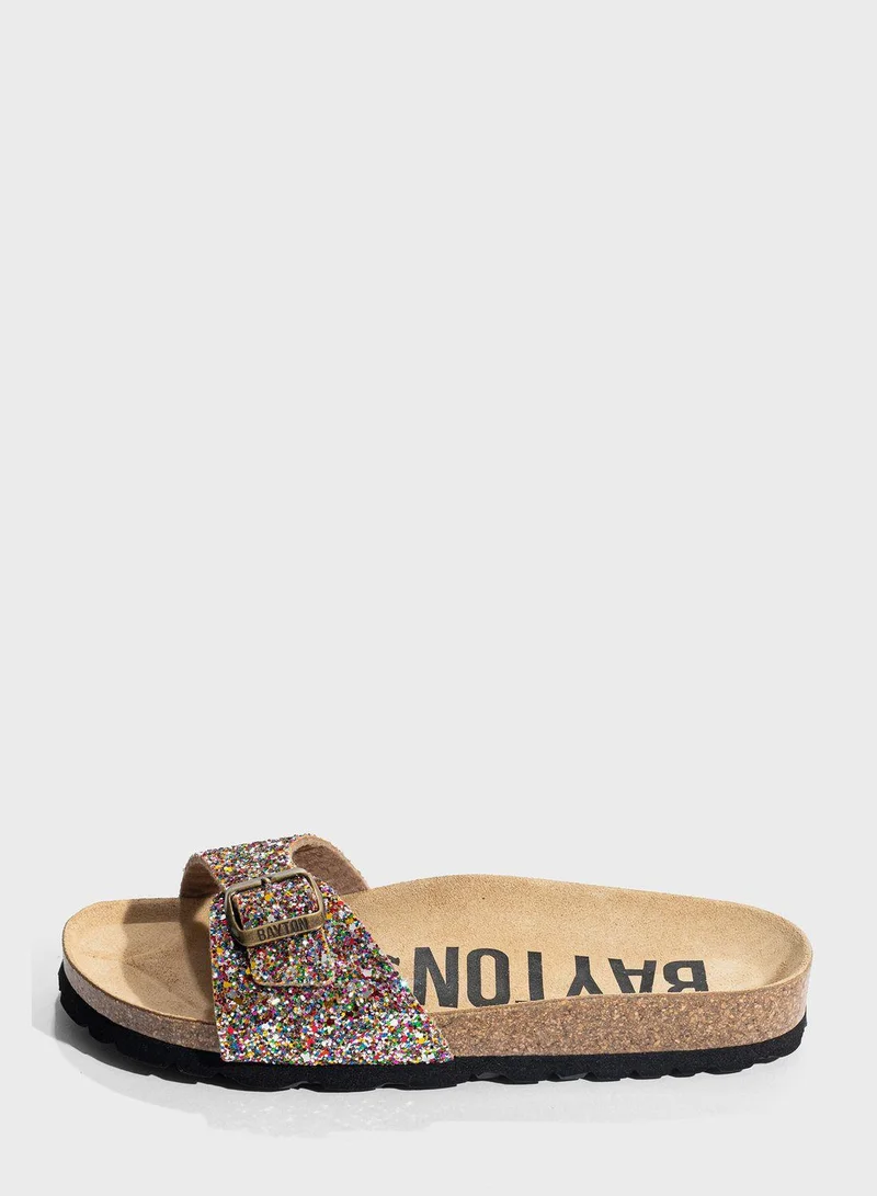 بيتون صنادل مسطحة بحزام واحد زفير