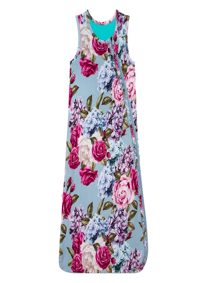 Posh Peanut Baby Wearable Blanket - Newborn Sleeveless Ruffled Sleep Bag - Viscose from Bamboo Infant Wear - 1 TOG - Image 1