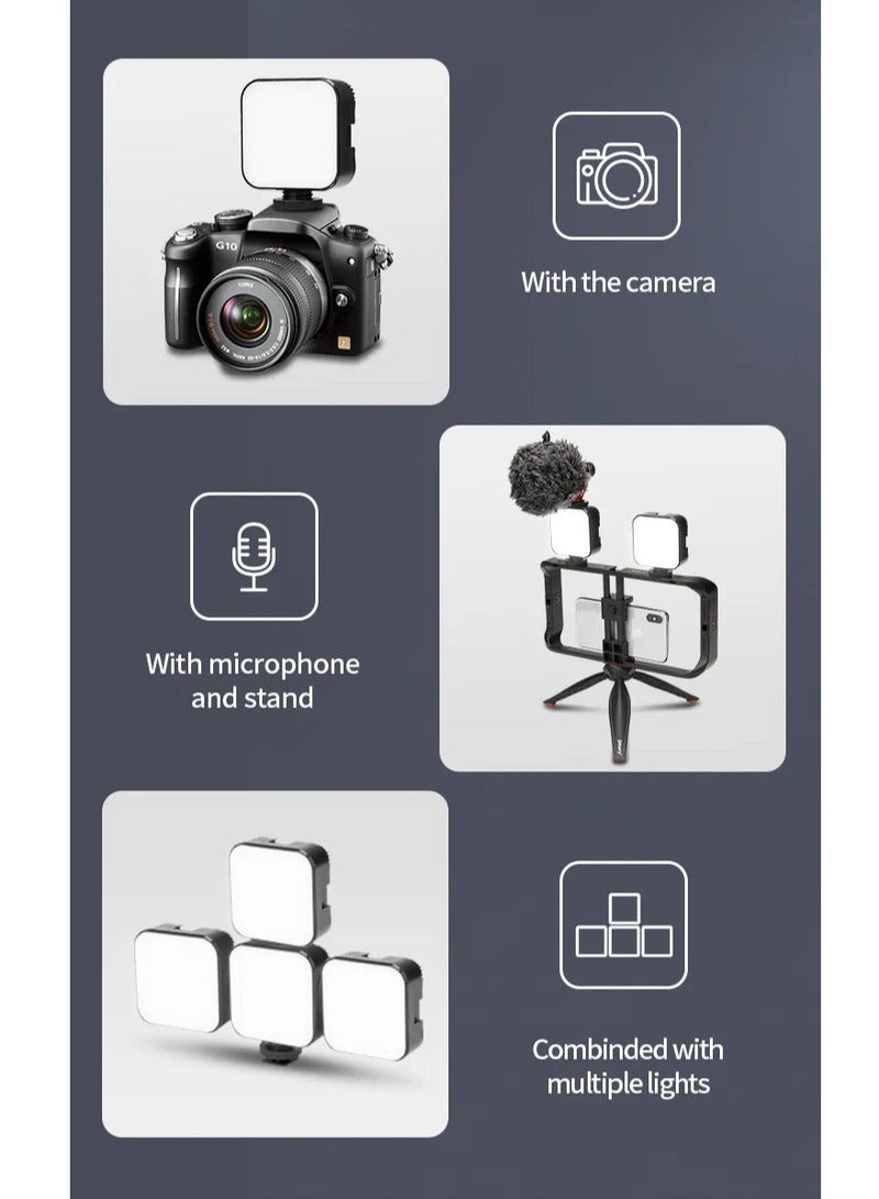 Jmary FM-48 Mini Portable Video Fill Light Black - Image 4