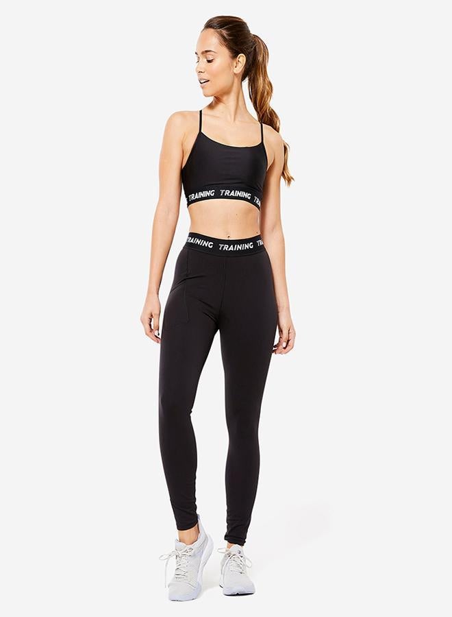 DECATHLON Women's Support Thin Crossover Strap Sports Bra - Image 2