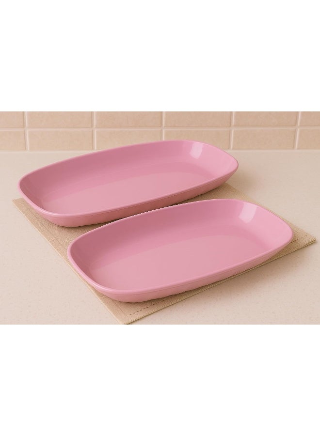 BS B&S UB Oval Tray 1.3L | Durable Multi-Purpose Plastic Serving Tray - Image 2