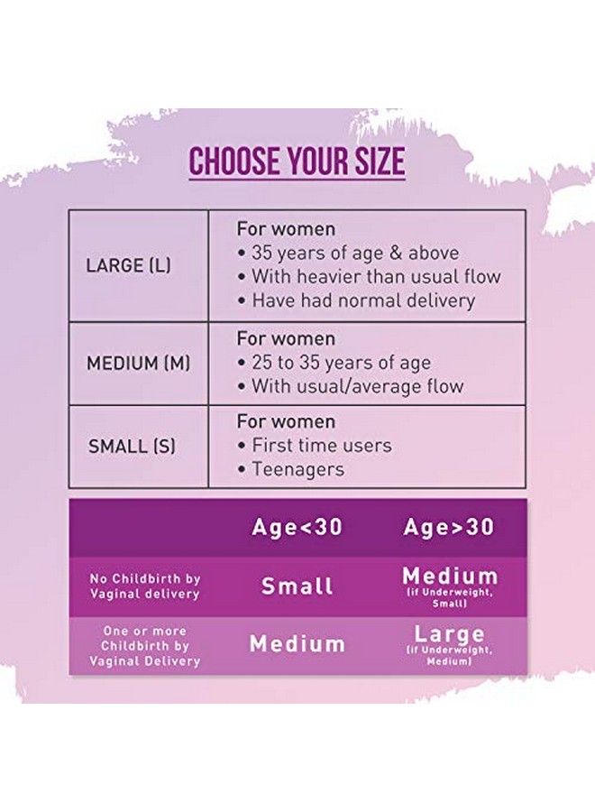 Sirona Reusable Menstrual Cup For Women ; Medium And Large Size With Pouch ; Ultra Soft Odour And Rash Free ; 100% Medical Grade Silicone ; No Leakage ; Protection For Up To 810 Hours ; Fda Approved  - Image 5