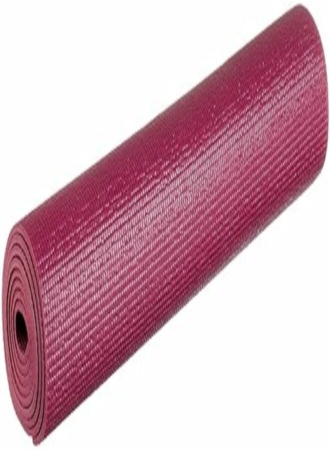 OR PVC Mat for Yoga Training - Dark Red 