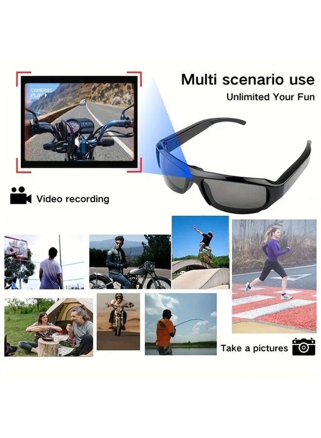 Smart Audio Video Glasses 1080P DVR Recorder With 64GB Memory Card For Outdoor Sports - Image 5