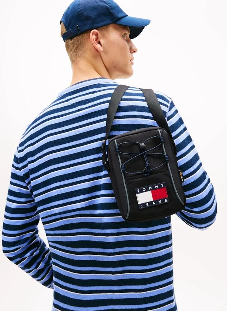 Tommy Jeans  Archive Colour-Blocked Crossbody Reporter Bag for Men | Best Price UAE