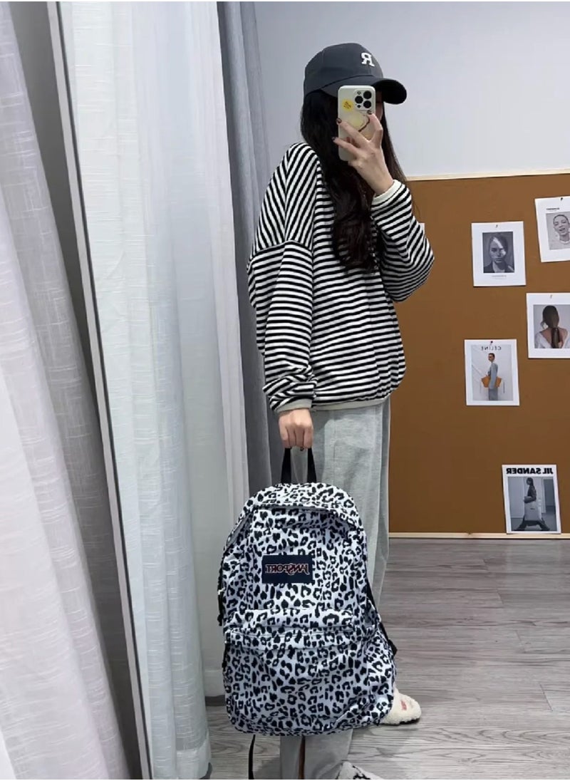 JANSPORT - 【School season】Classic colorful school bag, computer compartment, must-have for students, back-to-school travel bag, laptop bag - Image 1