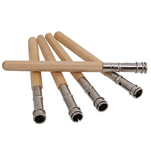 RDEXP Adjustable Wooden Pencil Extenders Holders Art Pencil Lengthener for School Supplies Pack of 5 - Image 2