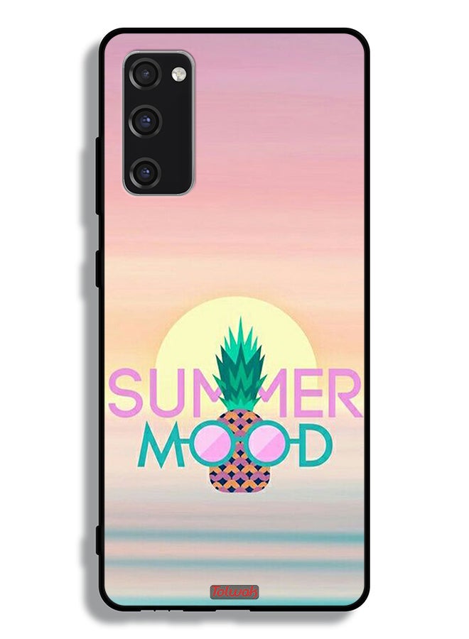 Tolwak Samsung Galaxy S20 FE Protective Case Cover Summer Mood - Image 2