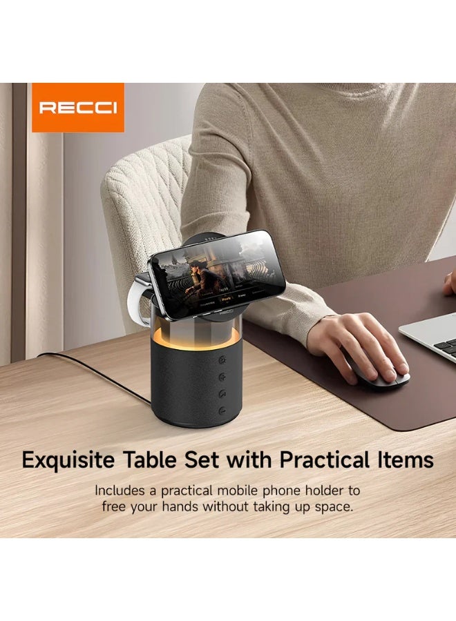 Recci 5 in 1 Charging Wireless Speaker RCW-51 - https://f.nooncdn.com/p/pzsku/Z20A6BA5E694B8038E8A5Z/45/1765641800/47eb5a6d-180c-4b3f-b339-6379c660df21.jpg