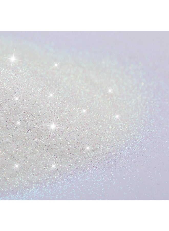 Kigeli 500G Glitter Paint Additive Metallic Glitter Powder Mix With Acrylic Paint For Interior Exterior Wall Ceiling Wood (White) - Image 1