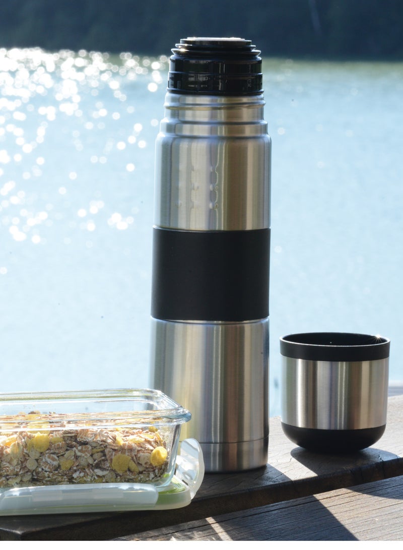 بيرجوف بيرجهوف - كوب حراري 0,5 لتر - مطاط- ستانلس ستيل 18/10 - يحافظ على المشروبات في درجة حرارة مناسبة ساخنًا أو باردًا - منتج بلجيكي - Image 2