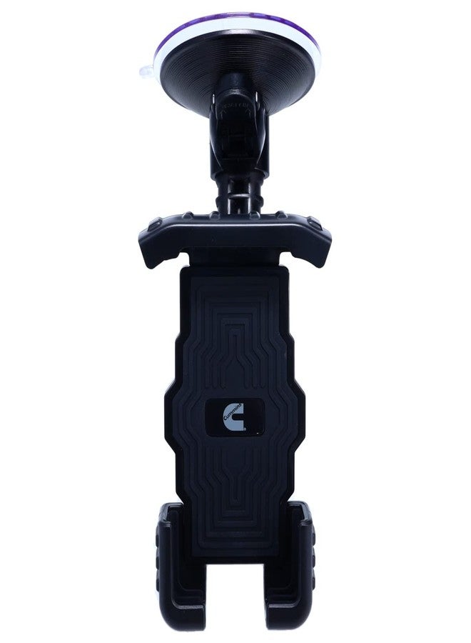 Cummins Windshield Phone Mount CMNWSPH - Suction Cup Phone Holder for Car or Truck Window or Dash Universal Fit - Black - Image 1