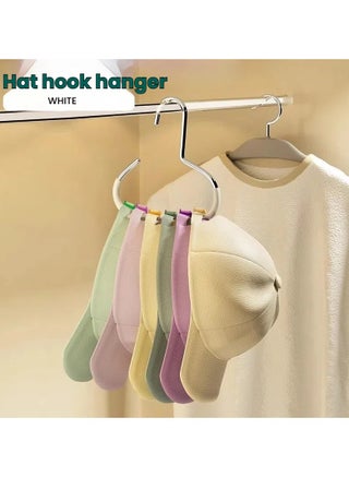 Stainless Steel Round Hangers, Non-Slip Cap, Tie, Scarf & Belt Organizer – Multifunctional, No-Marking Clothes Storage Solution(White,pack of 8) - pzsku/Z20A6EC8F60B2FEB677DEZ/45/_/1736424864/1c5f696b-0840-4bb4-bd69-946ebe1057cf