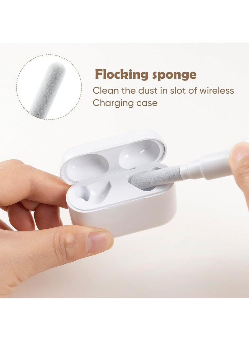 Generic - Silicone Protective Case Cover for Samsung Galaxy Buds 3/Galaxy Buds 3 Pro with Cleaner Kit (Blue) - Image 1