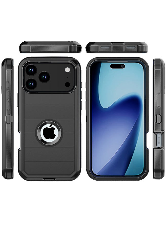 تيمو حافظة روبوت iPhone 17 Pro Max من الجيل الثاني "الحماية الثلاثية" - متوفرة بألوان متعددة - Image 3
