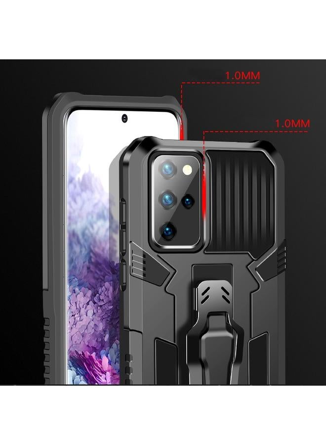 اس-توب جراب لهاتف Samsung Galaxy M51 مصنوع من مادة Machine Armor Warrior المقاومة للصدمات من البولي كربونات + TPU - Image 5
