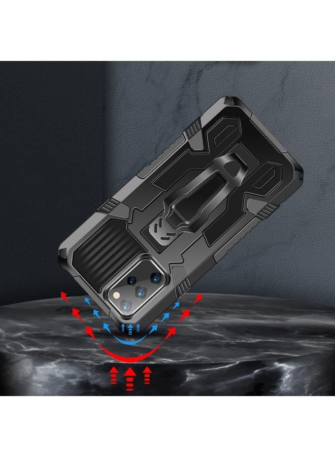 اس-توب جراب لهاتف Samsung Galaxy M51 مصنوع من مادة Machine Armor Warrior المقاومة للصدمات من البولي كربونات + TPU - Image 3