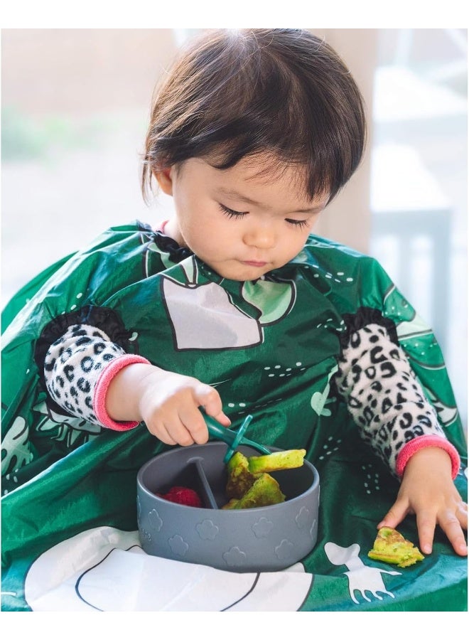 grabease Allover Waterproof Bib for Self-Feeding Infants and Toddlers, Machine Washable, Ages 6-24 Months - Image 3