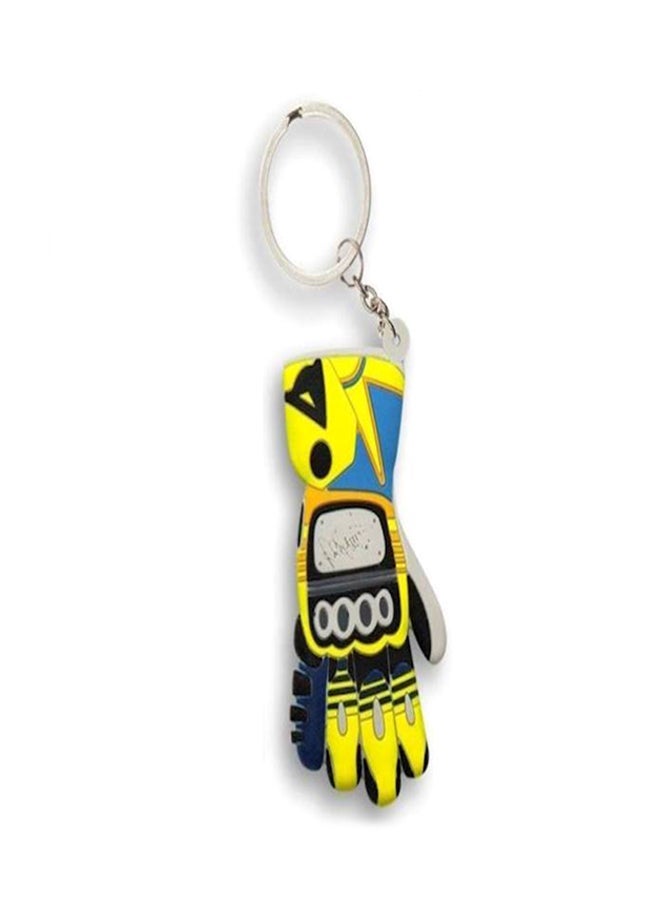 MUNTAQI Valentino Rossi Vr46 Motorcycle Motogp Racing Dainese Glove Key Chain