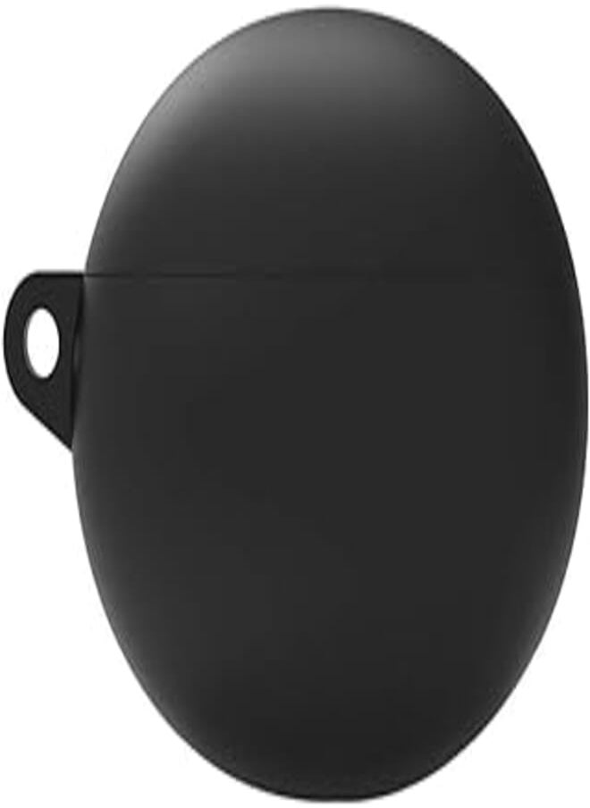 YOMNA - Protective Case for Huawei Freebuds 4i Silicone Cover Shockproof Earphone Case Soft Thin Anti Slip Earbud (Black) - Image 1