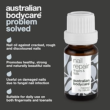 AUSTRALIAN BODYCARE زيت إصلاح الأظافر مع 4-تيربينول الطبيعي المعروف من زيت شجرة الشاي يعالج الأظافر المتشققة والخشنة والمصبوغة لأظافر قوية وصحية - Image 3