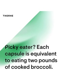 Thorne Crucera-SGS, Broccoli Seed Extract, Dietary Supplement - 60 Capsules  - Image 5
