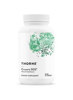 Thorne Crucera-SGS, Broccoli Seed Extract, Dietary Supplement - 60 Capsules  - Image 1