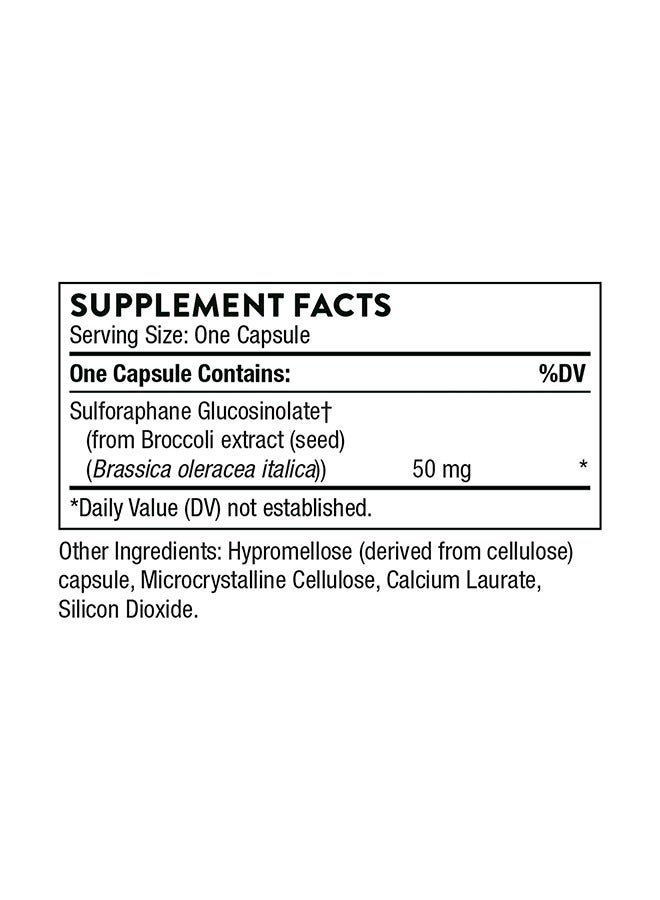 Thorne كروسيرا إس جي إس، مستخلص بذور البروكلي، مكمل غذائي - 60 كبسولة - Image 2