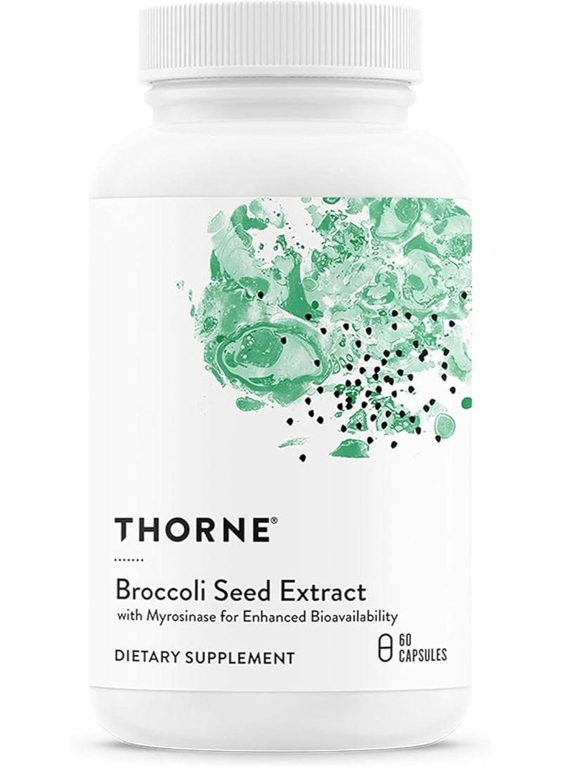 Thorne كروسيرا إس جي إس، مستخلص بذور البروكلي، مكمل غذائي - 60 كبسولة - Image 1