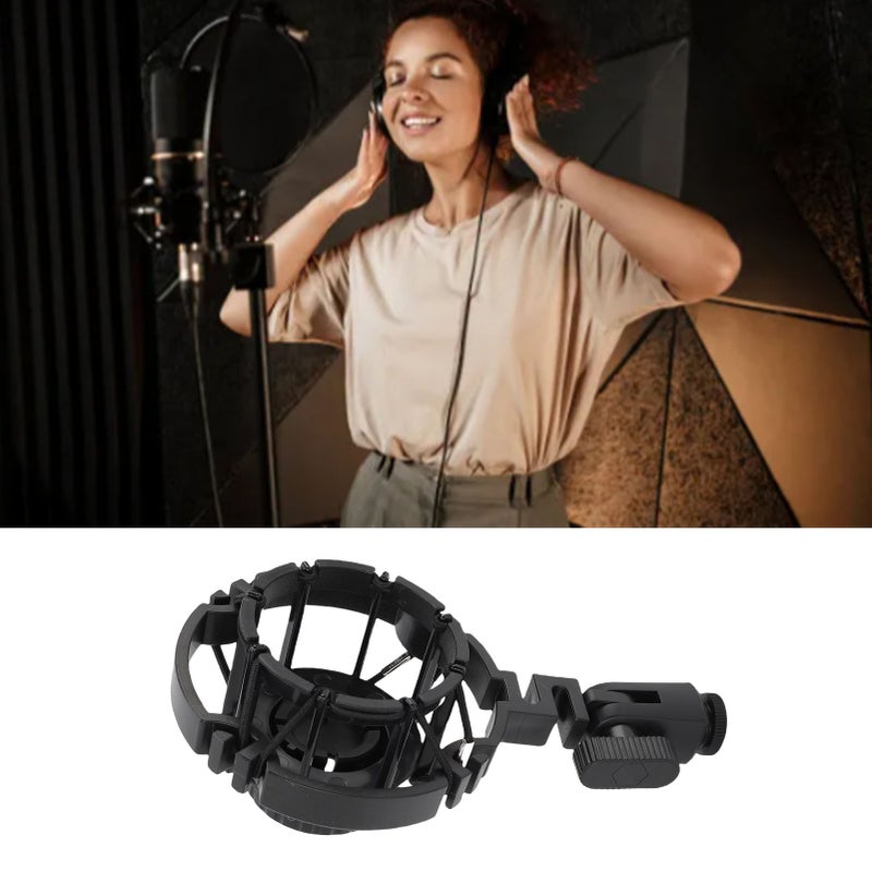 Shock Mount Fit for C2000 C3000 C4000 C214 C314 C414 Microphone Shockmount Plastic Mic Boom Arm Holder Bracket Stand - Image 1