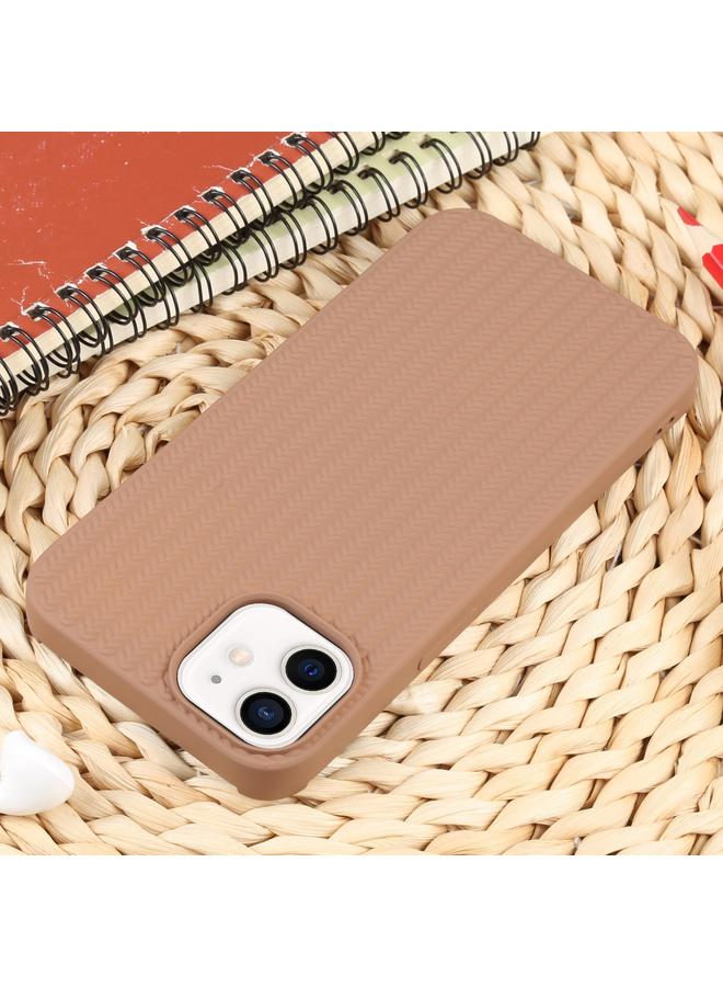 زبون جراب لهاتف iPhone 12 جراب هاتف سيليكون منسوج - Image 4