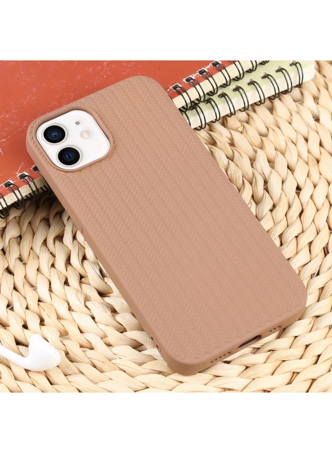 زبون جراب لهاتف iPhone 12 جراب هاتف سيليكون منسوج - Image 2