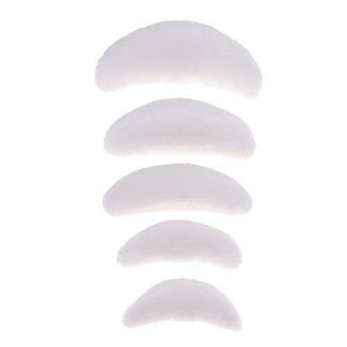 KODORIA 5pcs Newborn Baby Photography Props Moon Pillow Posing Props Newborn Basket Filler Fotografia - White - Image 1