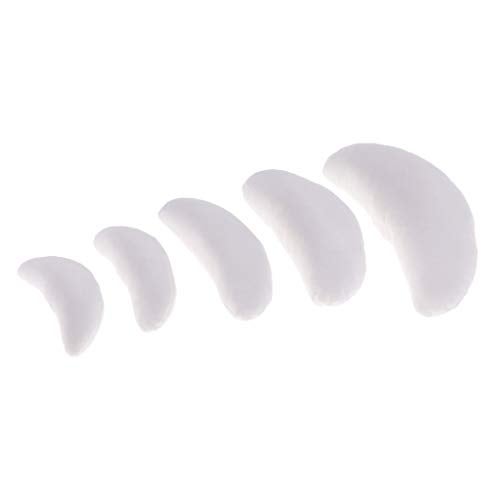 KODORIA 5pcs Newborn Baby Photography Props Moon Pillow Posing Props Newborn Basket Filler Fotografia - White - Image 3