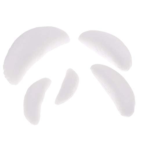 KODORIA 5pcs Newborn Baby Photography Props Moon Pillow Posing Props Newborn Basket Filler Fotografia - White - Image 2