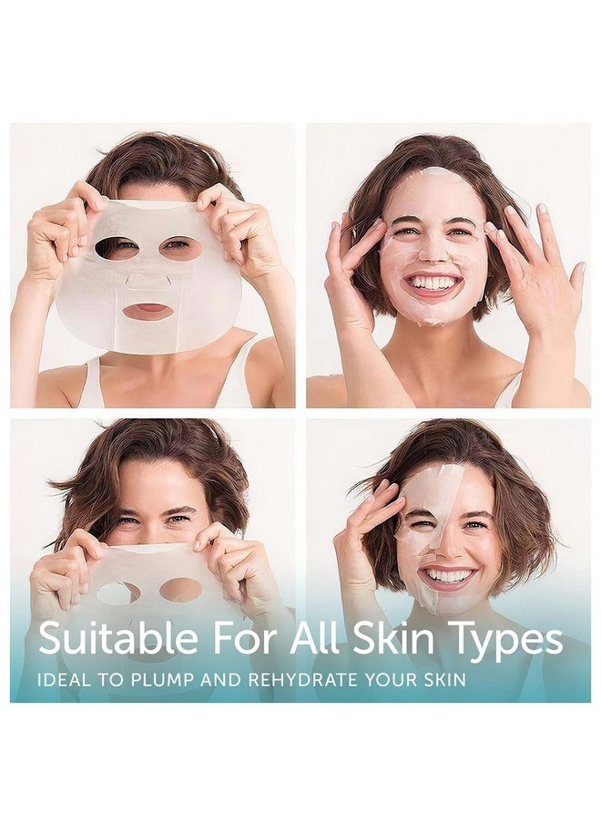 ثالجو THALGO THALGO Marine Skincare، قناع ترطيب البشرة، قناع للوجه من عصارة المحيط الأزرق وحمض الهيالورونيك، قناع واحد، 20 مل، 0.68 أونصة سائلة.  - Image 5