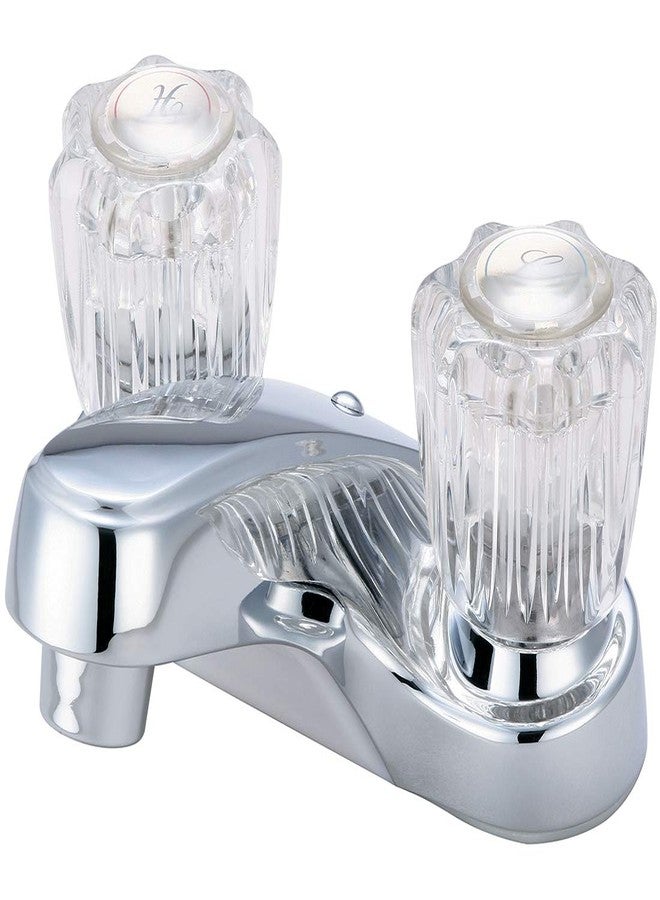 أوليمبيا صنبور حمام بمقبضين L-7221 من Olympia Faucets، لمسة نهائية من الكروم