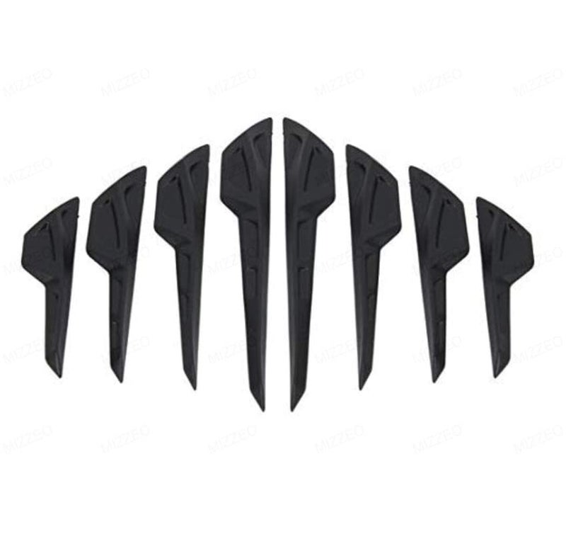 MIZZEO Car Side Door Guards 3R-2119 Pack of 8 Anti-Crash Strips for Collision Protection and Stylish Design Compatible with Skoda Kushaq - Image 2