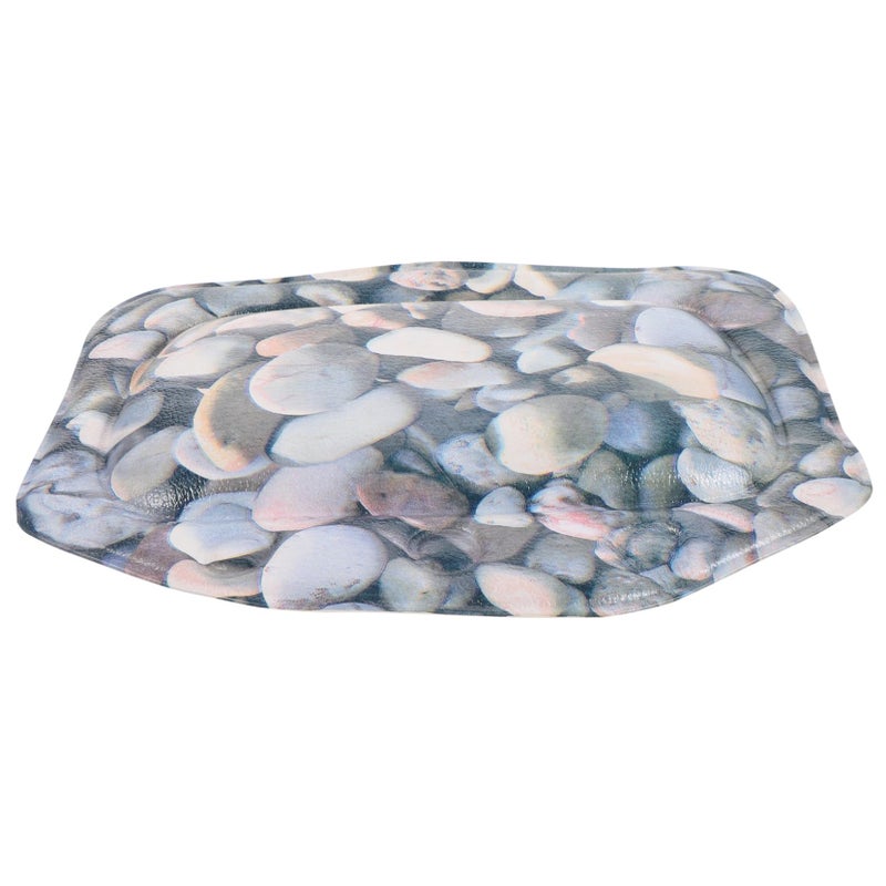 White PVC Bathtub Pillow Head Support Cushion For Tub Bathing Comfort - Image 2